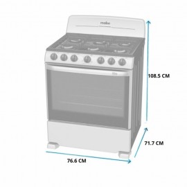 Mabe - Oven - Gas Stove Blk