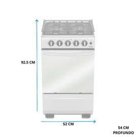 Mabe EMA5130FX0 - Range - 4 burners