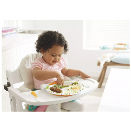 Plato Divisiones Para Niños De 12m+