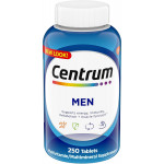 Centrum Multivitamínico para hombres, suplemento multivitamínico/multimineral con vitamina D3, vitaminas B y antioxidantes, sin gluten, ingredientes sin OMG, 250 unidades