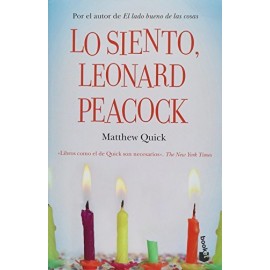 Booket Lo Siento, Leonard Peacock Matthew Quick