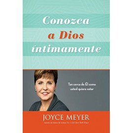 Center Street Conozca A Dios Íntimame Meyer, Joyce