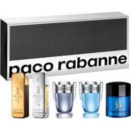 “mini Set Paco Rabanne 4 Pc One Million / Invictus / Legend / One Million Edp