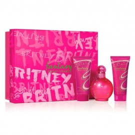 “set Britney Spears Fantasy Women 3.4 Oz. Edp Sp/3.4 Oz Bl/3.4 Oz. Gel