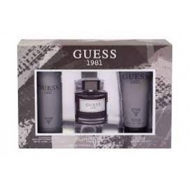 Guess 1981(m)(w/b)3pc Set(3.4 Edt Sp,6.7oz Shower Gel,6.0oz Body Sp)