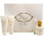 Jessica S.fancy Love(w)4pc Set3.43.4oz Edp Spray, 3.0oz Shower Gel, 3.0oz Body Lotion, 10ml Edp Sp)