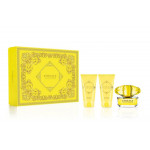 Set Versace Yellow Diamond Women 3pc Set 1.7oz Edt Sp,1.7oz Shower Gel,1.7oz Body Lotion