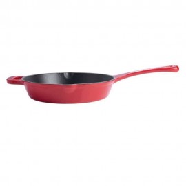 Sarten 24cm Rojo Hierro Fundido