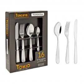 Set Cubiertos 16pcs Tokio - Toscana By Tramontina