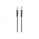 Belkin MIXIT Aux Cable - Cable de audio - micrófono estéreo 3,5 mm (M) a micrófono estéreo 3,5 mm (M) - 1.22 m - negro