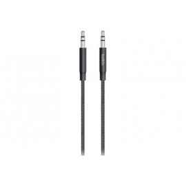 Belkin MIXIT Aux Cable - Cable de audio - micrófono estéreo 3,5 mm (M) a micrófono estéreo 3,5 mm (M) - 1.22 m - negro