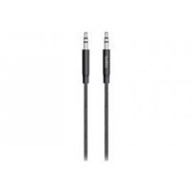 Belkin MIXIT Aux Cable - Cable de audio - micrófono estéreo 3,5 mm (M) a micrófono estéreo 3,5 mm (M) - 1.22 m - negro