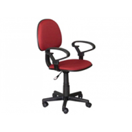 Computer Chair w/ Arm Rest (Red)