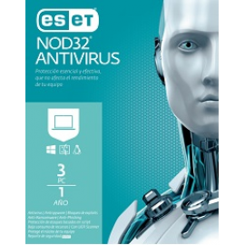 ESET NOD32 Antivirus - License - 1 year - 3 pcs - Download - Windows/MacOS/Linux - Multilanguage