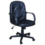 Executive Chair w/Arm Rest (Black)