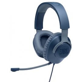 JBL - Quantum 100 - Headset - Para Computer - Wired - Azul