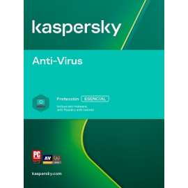 Kaspersky Anti-Virus - Licencia Base ESD - 3 PCs - 2 Años