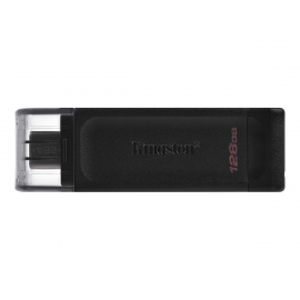 Kingston DataTraveler 70 - Unidad flash USB - 128 GB - USB-C 3.2 Gen 1