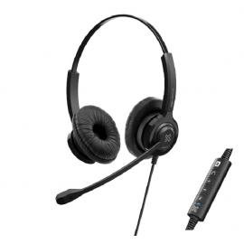 Klip Xtreme - KCH-911 - Headset - Para Conference - Wired - On-Ear Vol-Mic