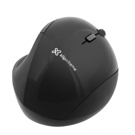 Klip Xtreme - Mouse - 2.4 GHz - Wireless - Black - Ergonomic