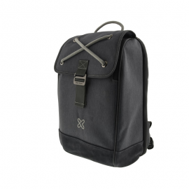 Klip Xtreme - Notebook carrying backpack - 1680D polyester - Business gray - 14.1in Slim laptops