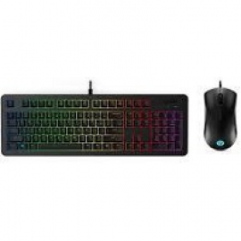 Lenovo - Keyboard and mouse set - USB - Black - Legion KM300