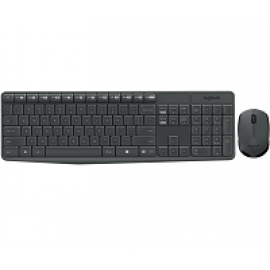 Logitech - Set Teclado y mouse - Inalámbrico - USB