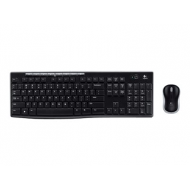 Logitech Wireless Combo MK270 - Juego de teclado y ratón - 2.4 GHz en Español