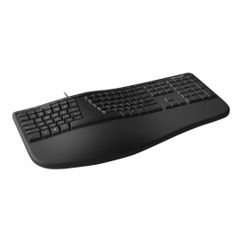 Microsoft Ergonomic Keyboard - Teclado - USB - español (Latinoamérica) - negro