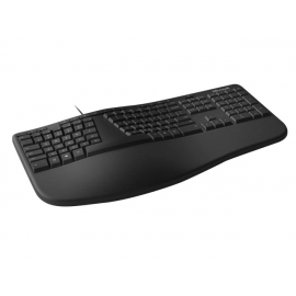 Microsoft Ergonomic Keyboard - Teclado - USB - español (Latinoamérica) - negro