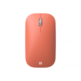 Microsoft Modern Mobile Mouse - Ratón - diestro y zurdo - óptico - 3 botones - inalámbrico - Bluetooth 4.2 - durazno