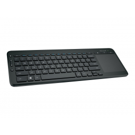 Microsoft Teclado Multimedia Todo En Uno - Teclado - inalámbrico - 2.4 GHz - español (Latinoamérica)