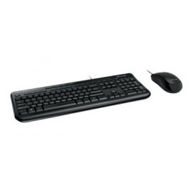 Microsoft Wired Desktop 600 - Juego de teclado y ratón - USB - QWERTY - EE. UU. - negro