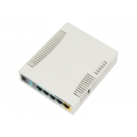 MikroTik RouterBOARD RB951UI-2HND - Punto de acceso inalámbrico - 100Mb LAN - Wi-Fi - 2.4 GHz