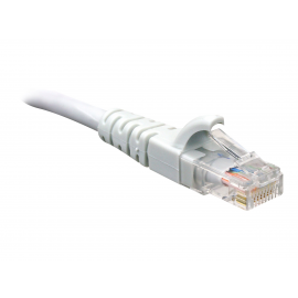 Nexxt - Cable de interconexión - RJ-45 (M) a RJ-45 (M) - 91 cm - UTP - CAT 6a - trenzado - gris