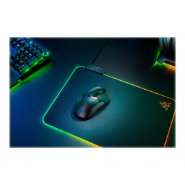 Razer Basilisk X HyperSpeed - Ratón - diestro - óptico - 6 botones - inalámbrico - Bluetooth, 2.4 GHz - negro