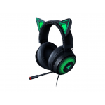 Razer Kraken Kitty - Auricular - tamaño completo - cableado - USB - aislamiento de ruido - negro