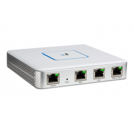 Ubiquiti UniFi USG - Router - Security Gateway (3) - 10/100/1000 - RJ45 Ports