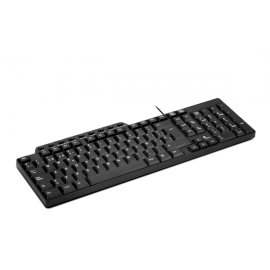 Xtech - Keyboard - Wired - Spanish - USB - Black - XTK-160S