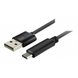 Xtech XTC-510 - Cable USB - USB-C (M) reversible a USB (M) - USB 2.0 - 1.8 m - negro